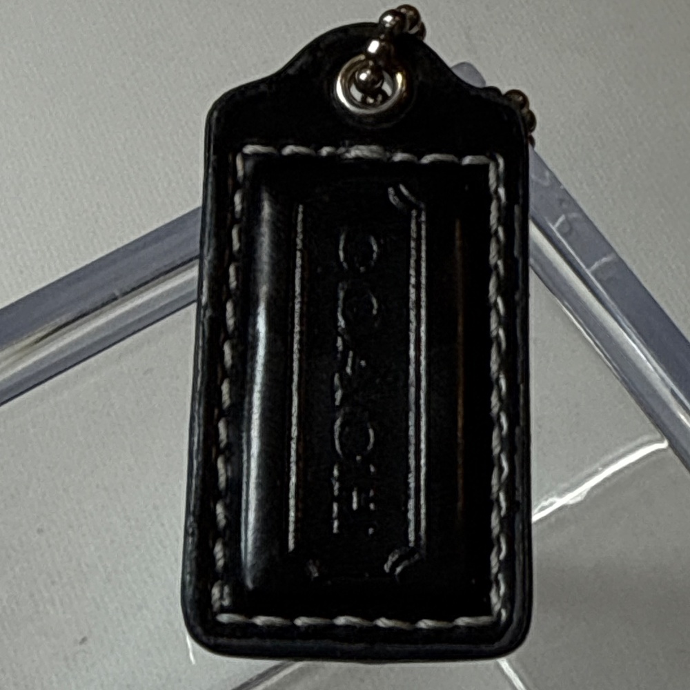 Coach Patent Leather “Black” Hangtag